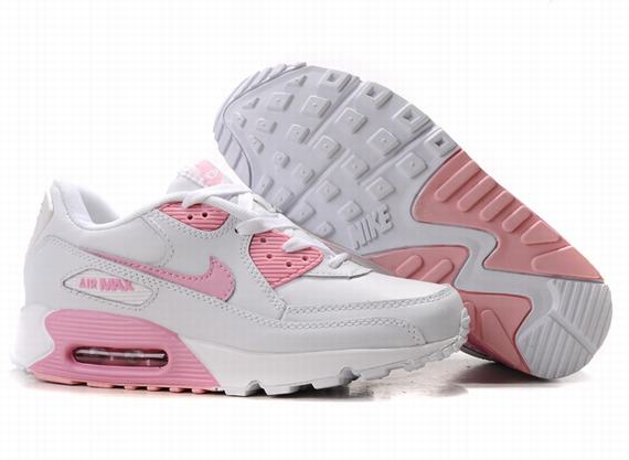 Nike Air Max Shoes Womens White/Light Pink Online